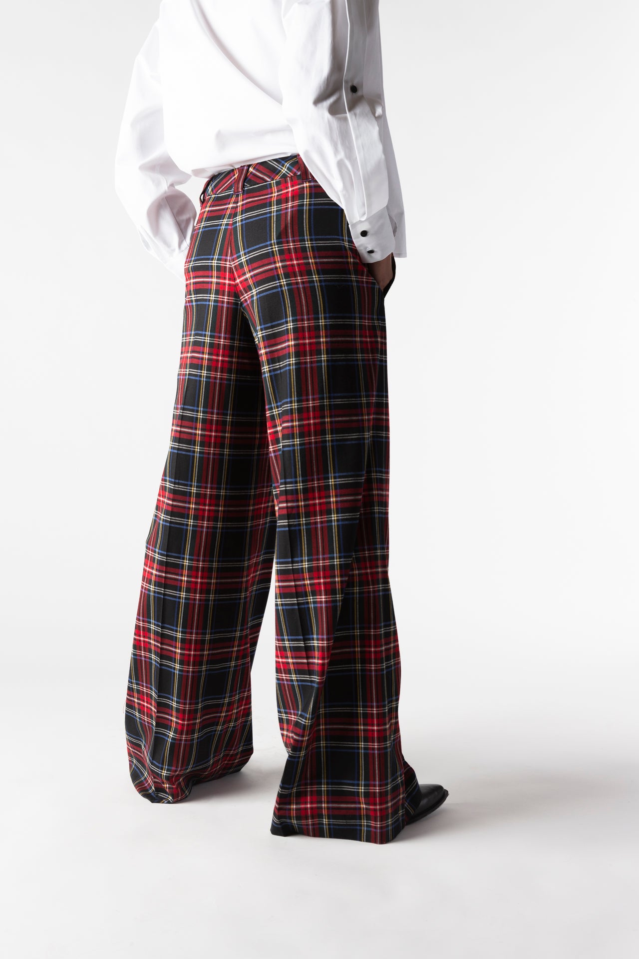 Womens Pants Zara Red Check Trousers Otrain Zara Man Plaid