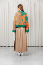 Load image into Gallery viewer, Sweater KIKI green/orange