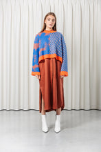 Load image into Gallery viewer, Sweater KIKI brown/blue